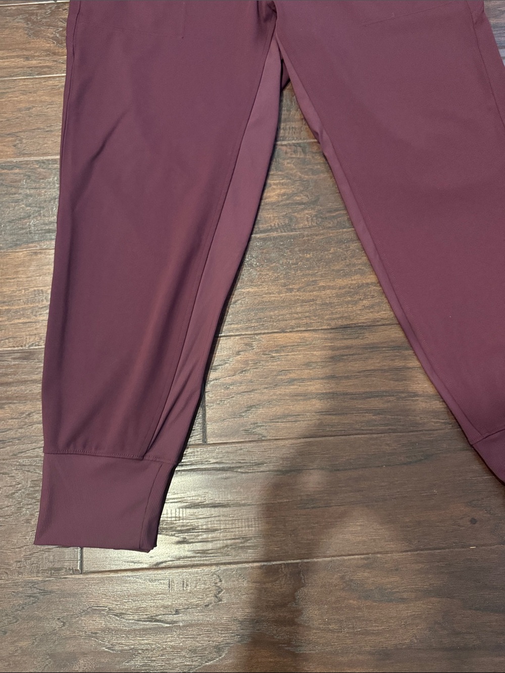 Athleta Venice Joggers XL Garnet Stretch High-Rise - Picture 5 of 6